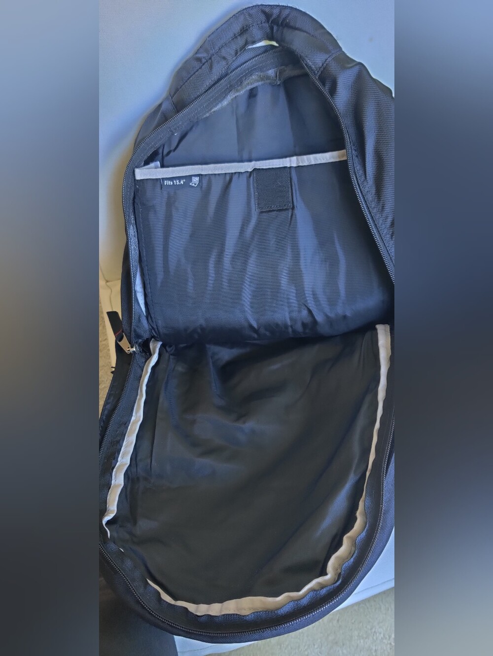 Vintage Jansport Airlift Black Backpack - Picture 3 of 10